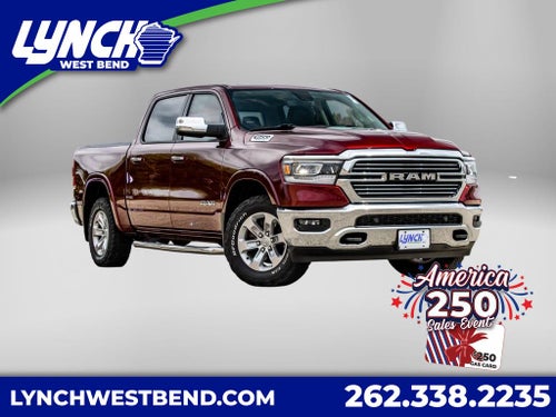2019 RAM 1500 Laramie Crew Cab 4x4 5'7" Box