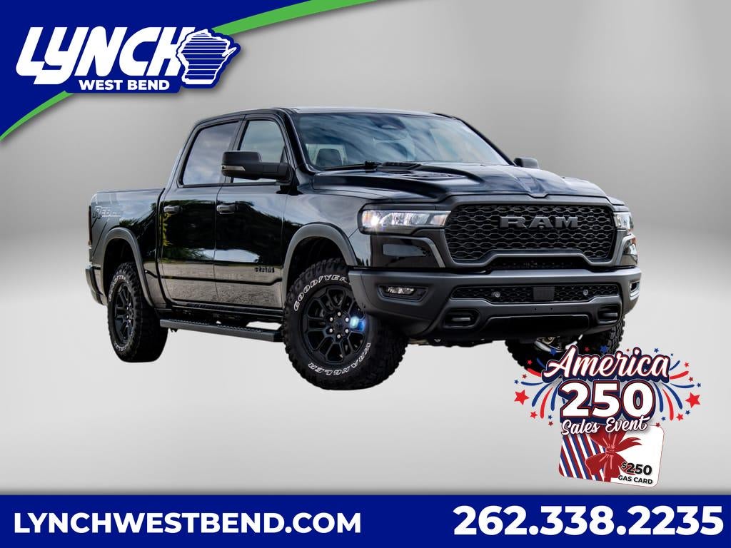 2025 RAM 1500 Rebel Crew Cab 4x4 5'7" Box