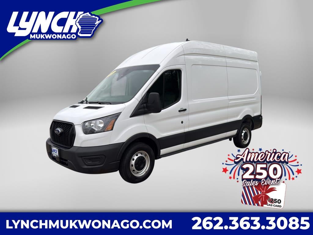 2024 Ford Transit Cargo Van T-250 148" Hi Rf 9070 GVWR RWD