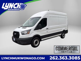 2024 Ford Transit Cargo Van T-250 148" Hi Rf 9070 GVWR RWD