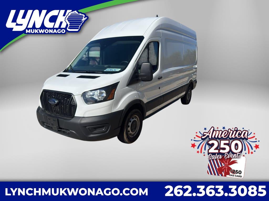 2024 Ford Transit Cargo Van T-250 148" Hi Rf 9070 GVWR RWD