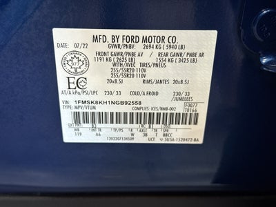2022 Ford Explorer ST-Line