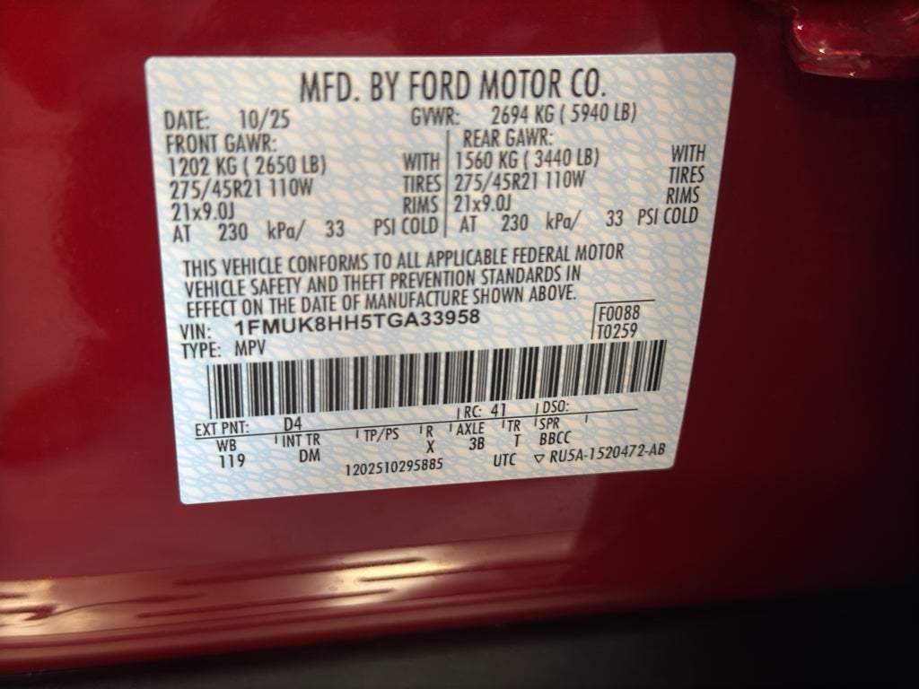 2026 Ford Explorer Platinum
