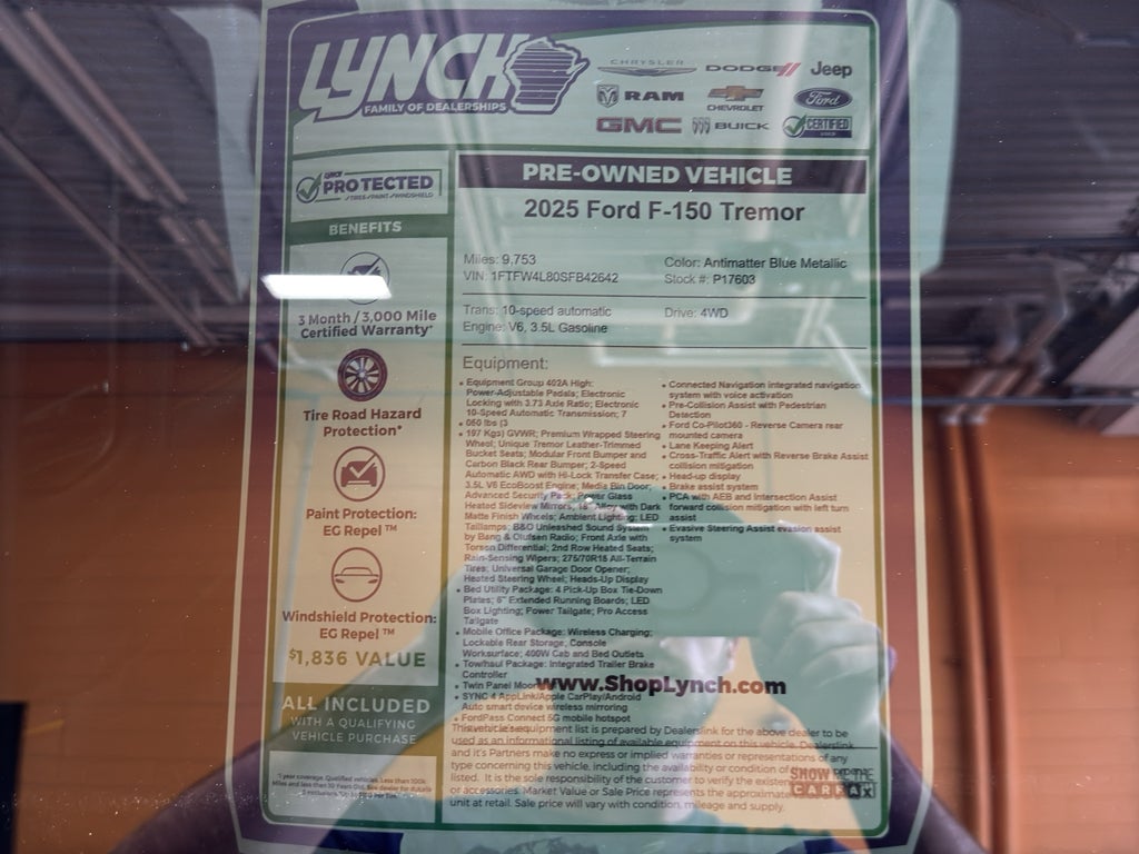 2025 Ford F-150 Tremor