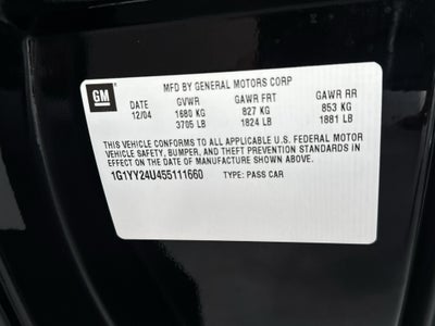 2005 Chevrolet Corvette BASE