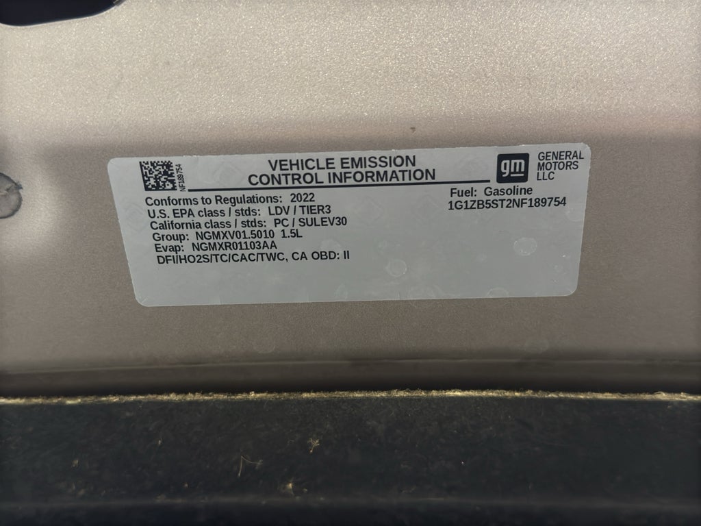 2022 Chevrolet Malibu LS