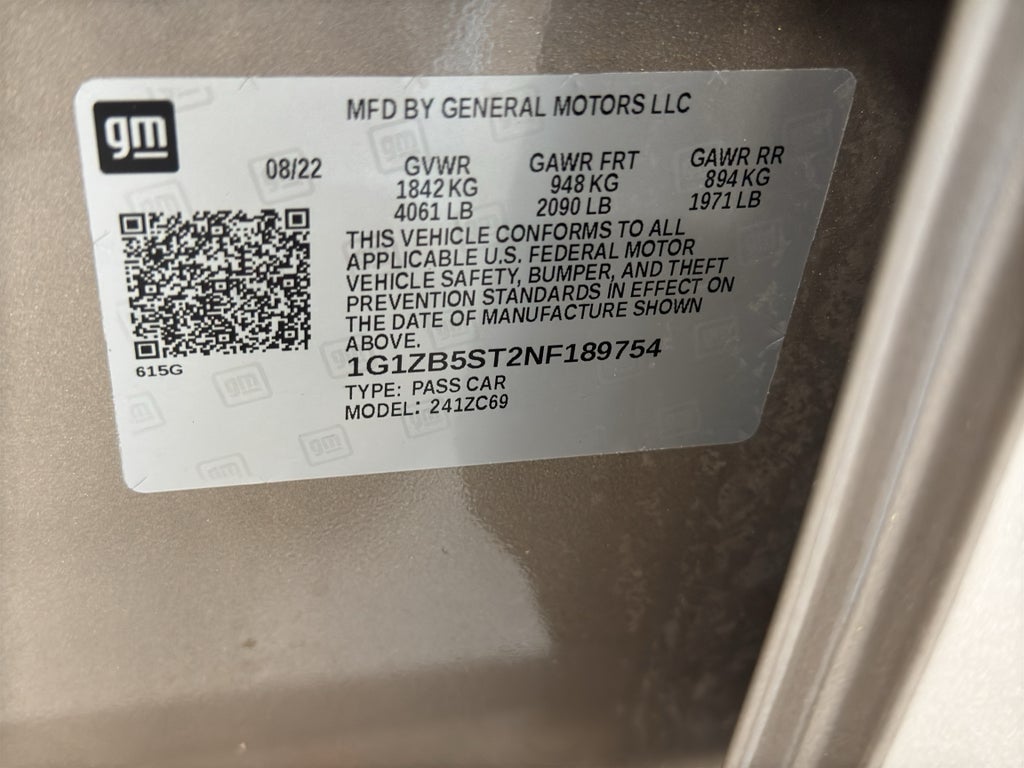 2022 Chevrolet Malibu LS