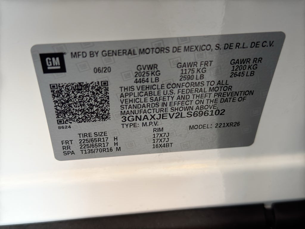 2020 Chevrolet Equinox LT