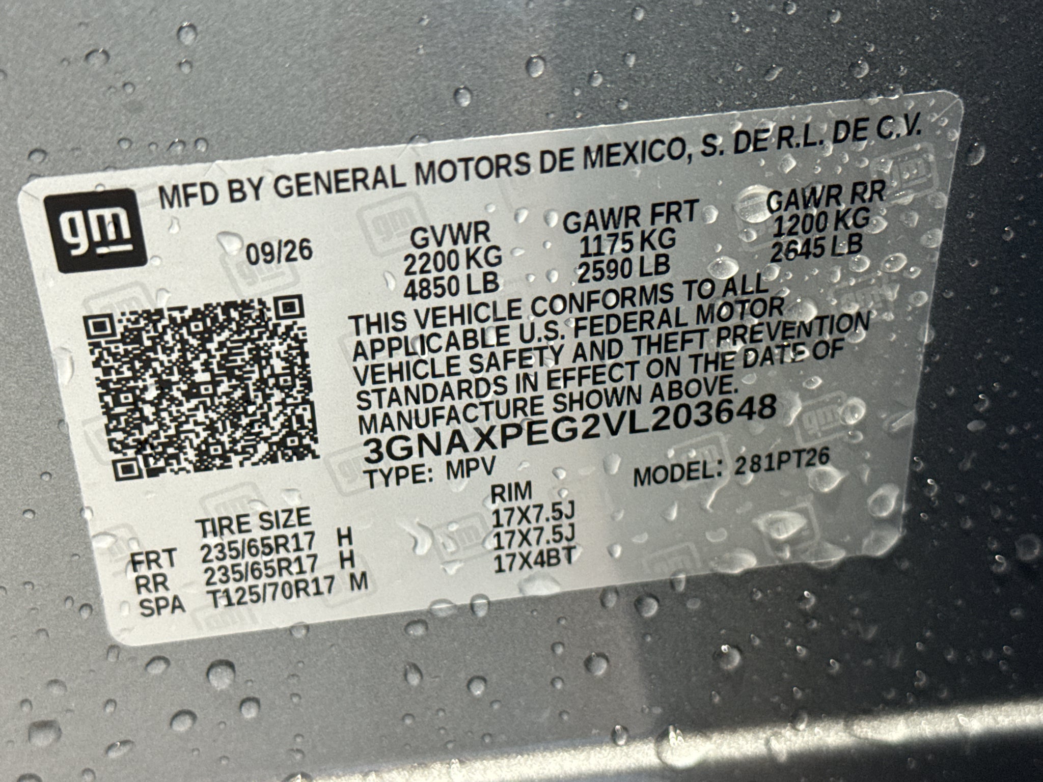 2027 Chevrolet Equinox LT