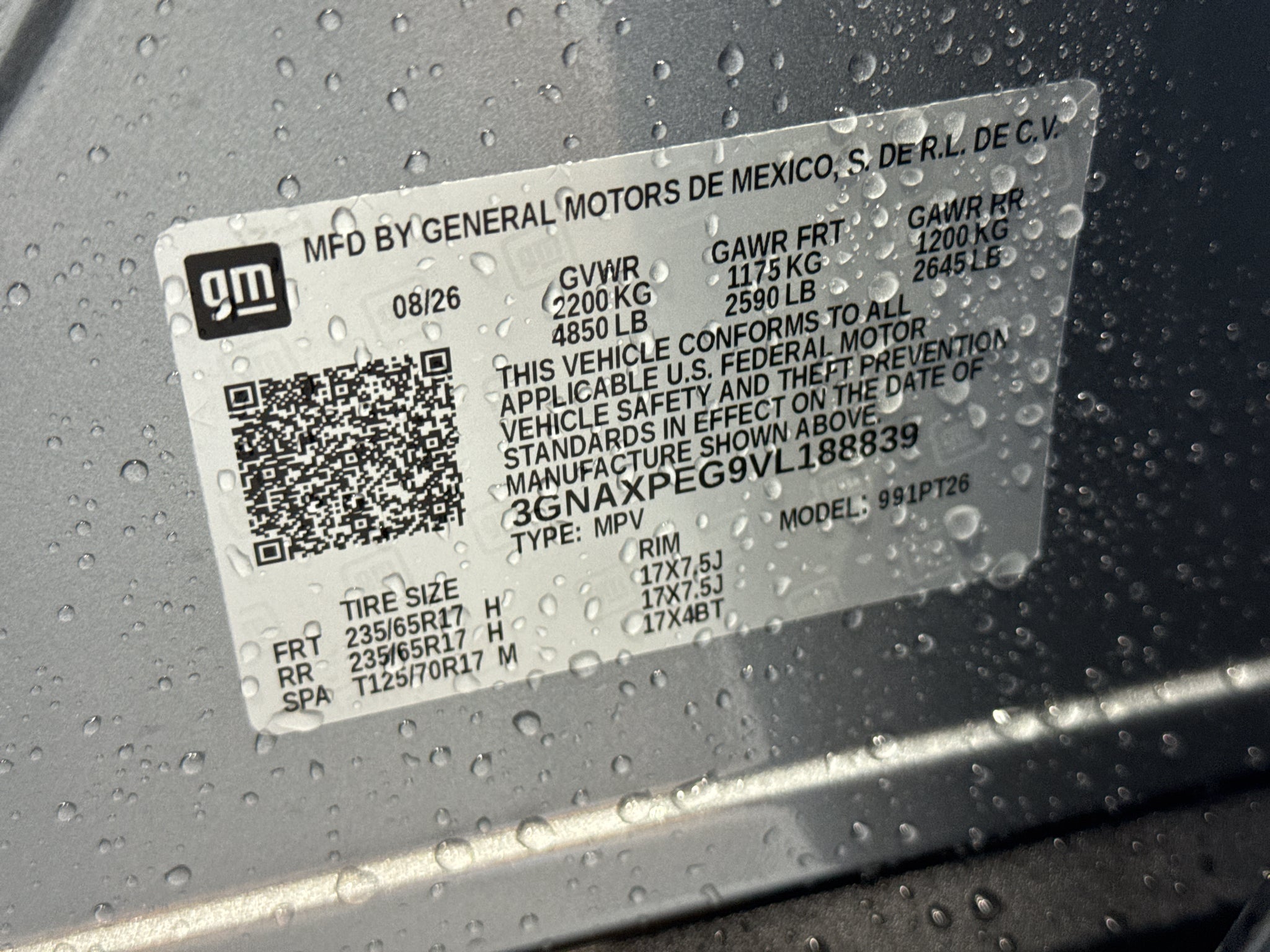 2027 Chevrolet Equinox LT