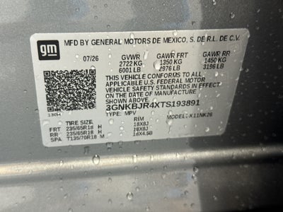 2026 Chevrolet Blazer 3LT