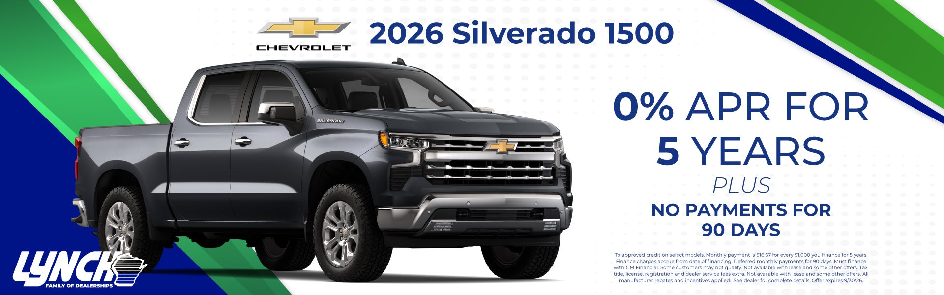 Lynch Chevy Burlington Silverado offer